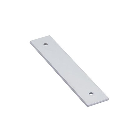 Patioplus 4 in. Center to Center Back Plate for Pulls, Bright Chrome PA2056047